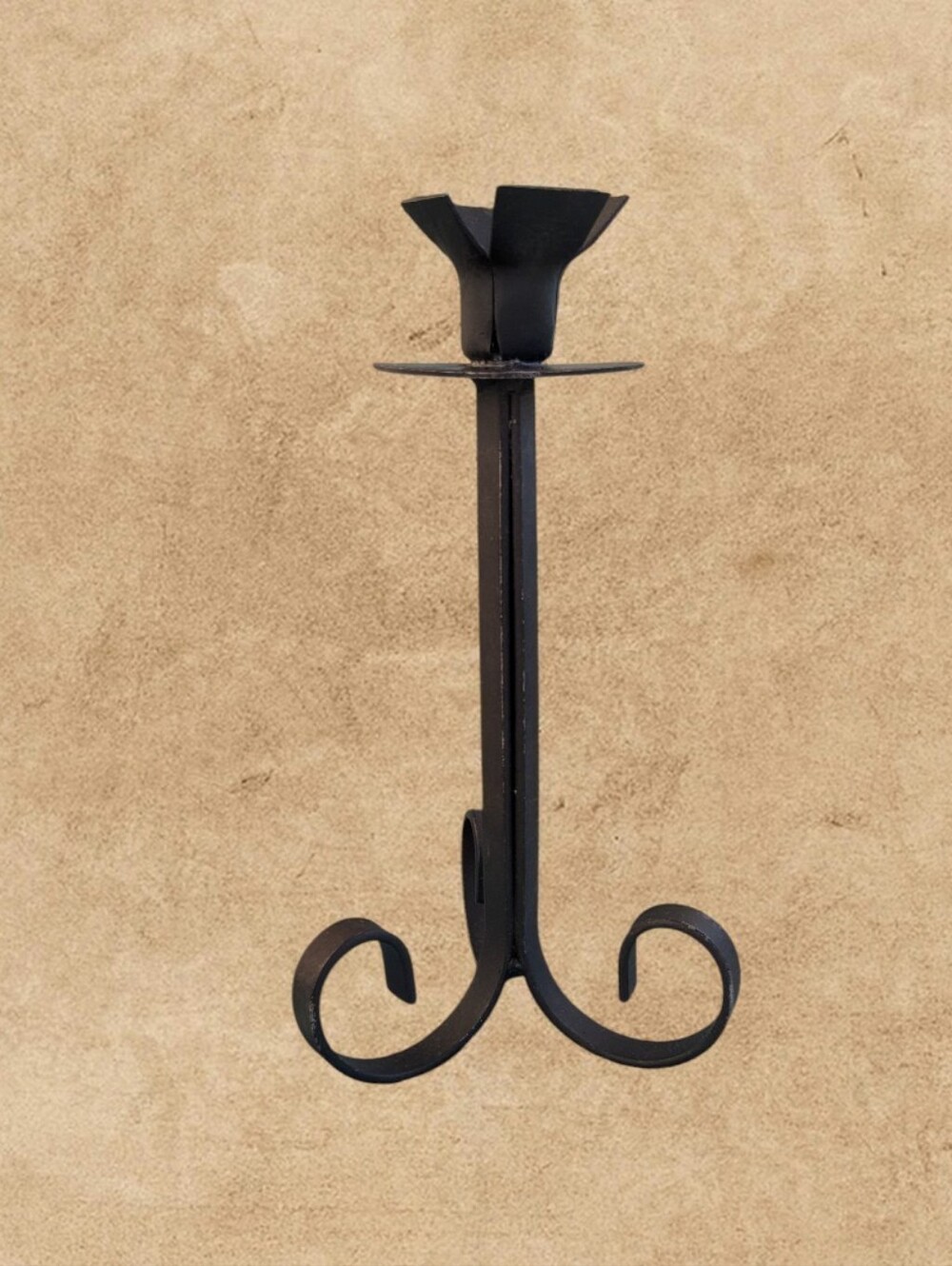 Wrought Iron Candle Holder